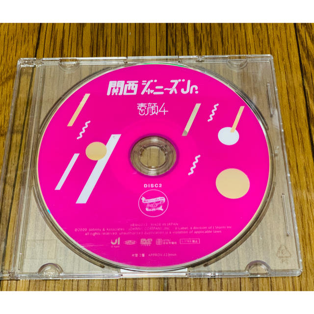 素顔4 関西ジャニーズJr.盤 単独ライブ本編DISCのみ