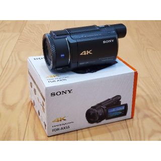 ソニー(SONY)の◆状態良好♪ FDR-AX55 SONY 4Kハンディカム Handycam(ビデオカメラ)