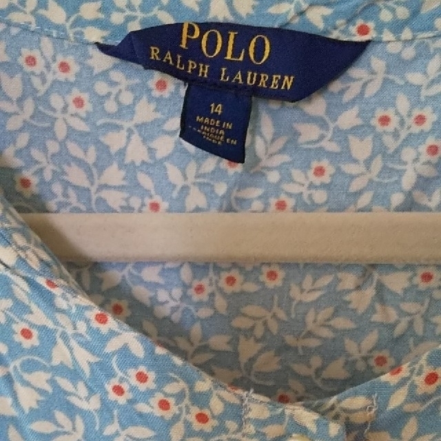 Ralph Lauren(ラルフローレン)の★美品ラルフローレン 花柄ワンピース正規品 キッズ/ベビー/マタニティのキッズ服女の子用(90cm~)(ワンピース)の商品写真