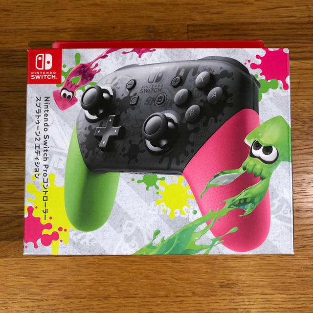 Nintendo Switch Proコントローラー　スプラ2 エディション