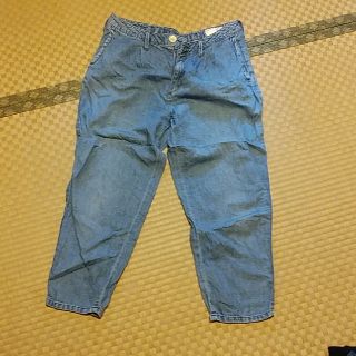 ネイビーナチュラル(navy natural)の薄手デニムパンツ(デニム/ジーンズ)