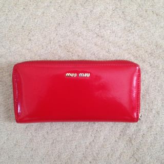 ミュウミュウ(MIU MIU)のmiumiu♡長財布2/10取り置き品(財布)