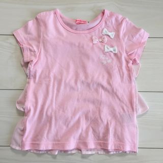 110cm ピンク半袖(Tシャツ/カットソー)