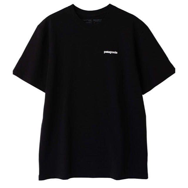 patagonia(パタゴニア)のパタゴニア  P-6 LOGO RESPONSIBILI-TEEブラックSサイズ メンズのトップス(Tシャツ/カットソー(半袖/袖なし))の商品写真