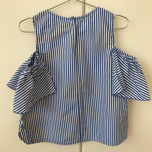 ZARA(ザラ)のkaka様専用　Zara 肩出しブラウス 134 キッズ/ベビー/マタニティのキッズ服女の子用(90cm~)(ブラウス)の商品写真