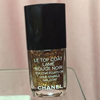 シャネル(CHANEL)のCHANEL ラメルージュヌワール 限定(ネイルトップコート/ベースコート)