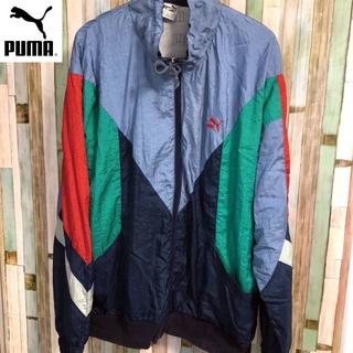 プーマ(PUMA)の80's PUMA トラックジャケット(ナイロンジャケット)