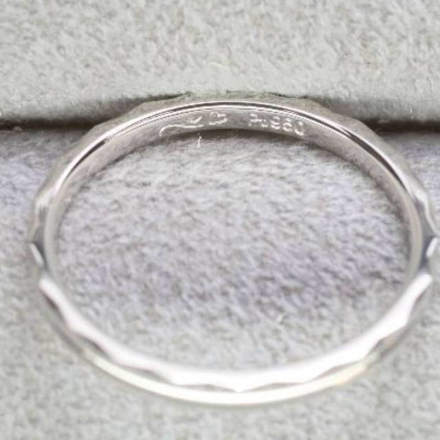 【ななきち様専用】プラチナ ペアリング メンズのアクセサリー(リング(指輪))の商品写真