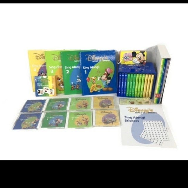 新発売 Disney - DWE シングアロング ディズニー 英語 DVD CD キッズ+