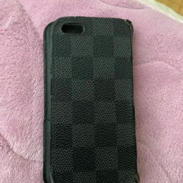 LOUIS VUITTON(ルイヴィトン)のひろみさん、専用ルイヴィトンダミエ、アイホンseケース スマホ/家電/カメラのスマホアクセサリー(iPhoneケース)の商品写真