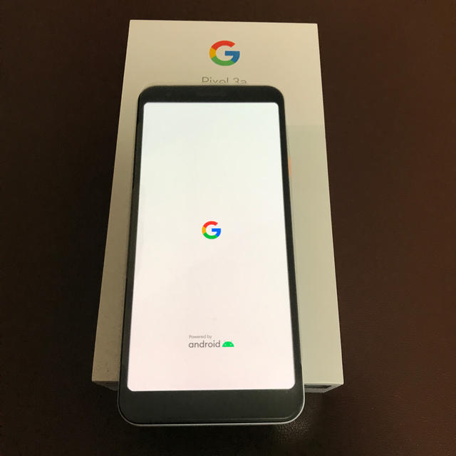 ANDROID(アンドロイド)のGoogle pixel3a Clearly White ほぼ新品　▲ スマホ/家電/カメラのスマートフォン/携帯電話(スマートフォン本体)の商品写真