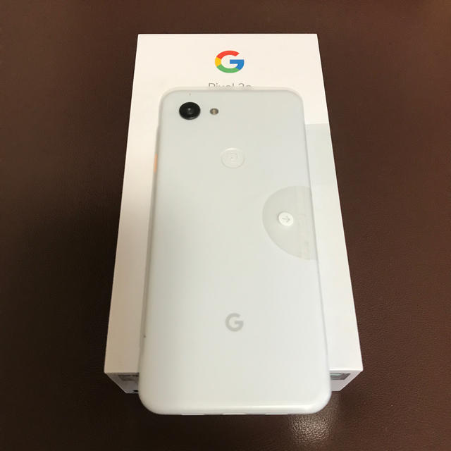 ANDROID(アンドロイド)のGoogle pixel3a Clearly White ほぼ新品　▲ スマホ/家電/カメラのスマートフォン/携帯電話(スマートフォン本体)の商品写真