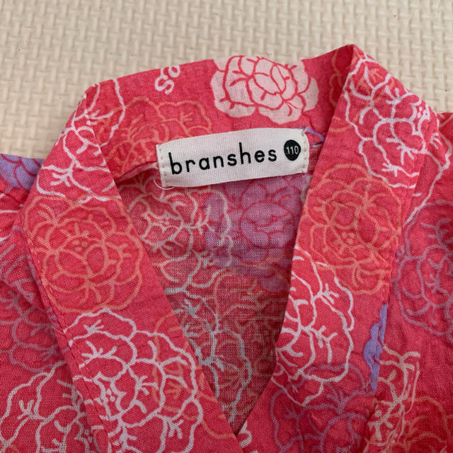 Branshes(ブランシェス)のﾌﾞﾗﾝｼｪｽ  女児浴衣 キッズ/ベビー/マタニティのキッズ服女の子用(90cm~)(甚平/浴衣)の商品写真