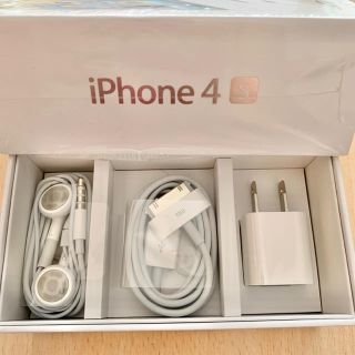 アイフォーン(iPhone)のiPhone 4s 付属品　新品(ヘッドフォン/イヤフォン)