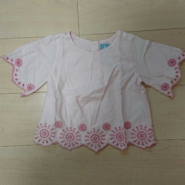 babyGAP(ベビーギャップ)のピンクのブラウス95㎝ キッズ/ベビー/マタニティのキッズ服女の子用(90cm~)(ブラウス)の商品写真