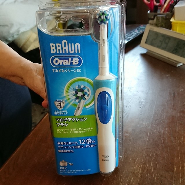 BRAUN - 電動歯ブラシ Oral-Bの通販 by フックンママ's shop｜ブラウンならラクマ