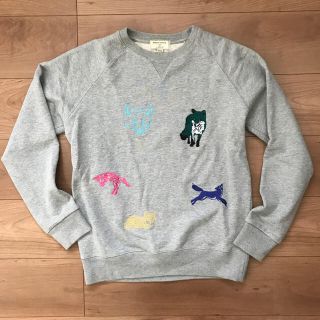 メゾンキツネ(MAISON KITSUNE')のMaison Kitsune メゾンキツネ　スウェットプルオーバー(トレーナー/スウェット)