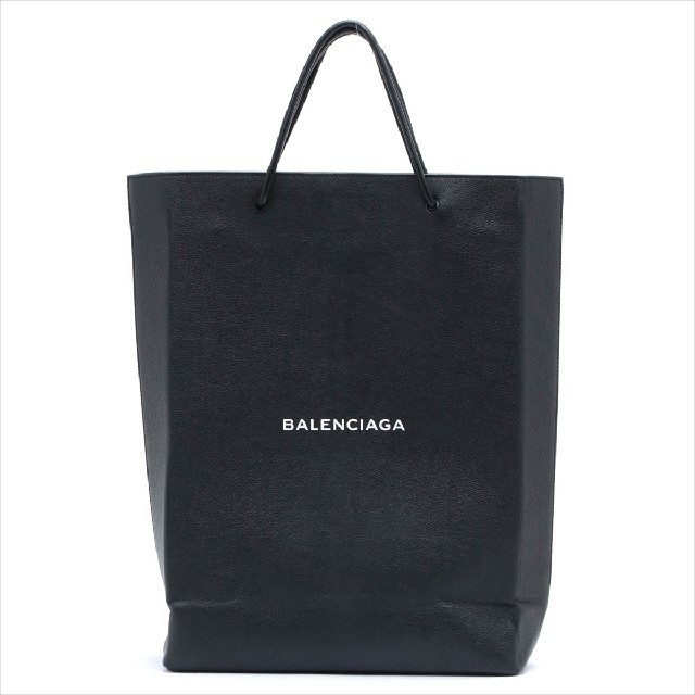 新品 BALENCIAGA バレンシアガ ノースサウス トートブラック