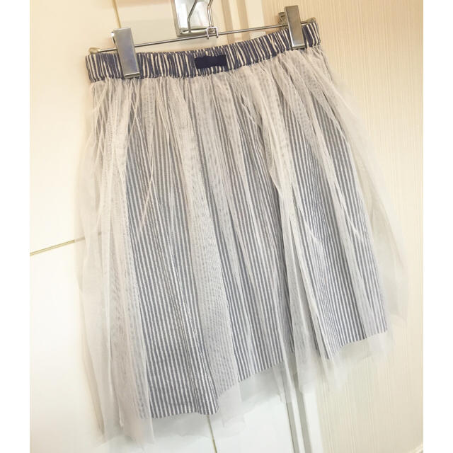31 Sons de mode(トランテアンソンドゥモード)のお値下げ☆31sdm ストライプスカート レディースのスカート(ひざ丈スカート)の商品写真
