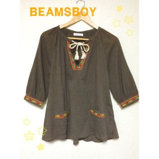 ビームスボーイ(BEAMS BOY)のBEAMSBOY 7分袖ブラウス(シャツ/ブラウス(長袖/七分))