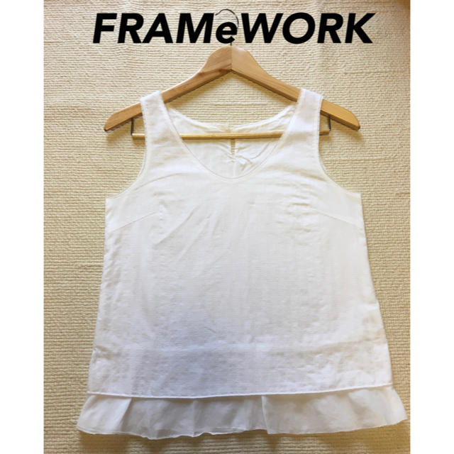 FRAMeWORK(フレームワーク)のフレームワーク　タンクトップ レディースのトップス(カットソー(半袖/袖なし))の商品写真