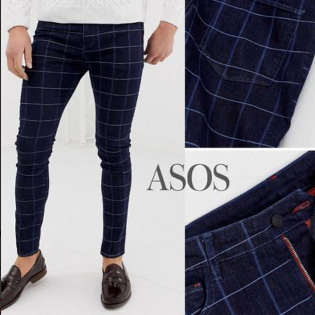 asos パンツ