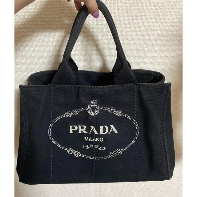 PRADA - 値下げしました！カナパ M プラダの通販 by パープル's SHOP｜プラダならラクマ