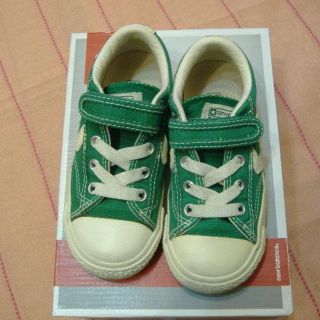 コンバース(CONVERSE)のCONVERSE コンバース キッズ 子供 スニーカー グリーン 17cm(スニーカー)