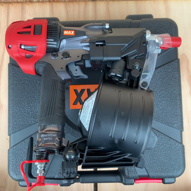 定番キャンバス マックス MAX 型枠用高圧コイルネイラ アタッチメントV