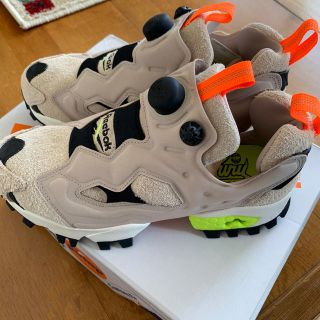 リーボック(Reebok)のReebok pump fury TRAIL モダンベージュ 24.5センチ(スニーカー)