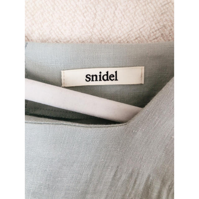 SNIDEL(スナイデル)のsnidel リネンワンピース レディースのワンピース(ミニワンピース)の商品写真