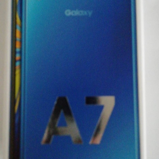 Galaxy　A7 版　新品未開封スマホ/家電/カメラ