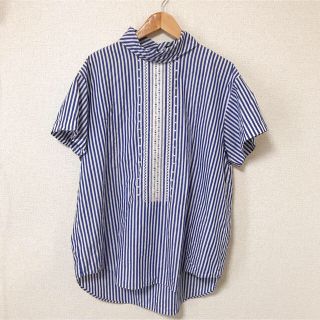 ポールスミス(Paul Smith)の【Paul Smith】ストライプブラウス(シャツ/ブラウス(半袖/袖なし))