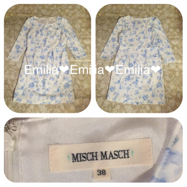 MISCH MASCH(ミッシュマッシュ)の新品タグ付！ミッシュマッシュ♪花柄ワンピ レディースのワンピース(ミニワンピース)の商品写真