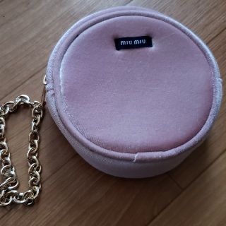 ミュウミュウ(miumiu)の【ミュウミュウ】コスメポーチ☆非売品(その他)