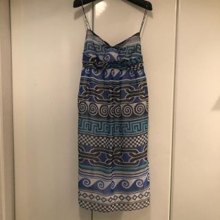 ダイアンフォンファステンバーグ(DIANE von FURSTENBERG)の新品　DIANE von FURSTENBERG シルクシフォンワンピース(ひざ丈ワンピース)