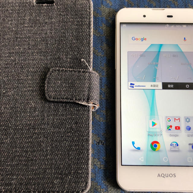 SHARP(シャープ)のsim フリー SHV 37 AQUOS スマホ/家電/カメラのスマートフォン/携帯電話(スマートフォン本体)の商品写真