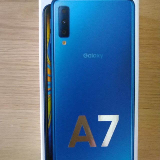 注目 【新品未開品】Galaxy Galaxy A7 ブルー - www.sidlab.se