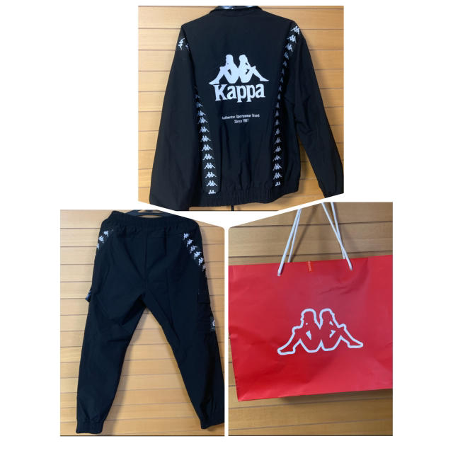 【Kappa】ナイロンジャケット ジョガーパンツ