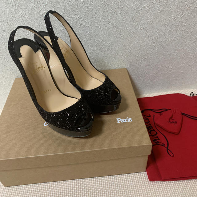 Christian Louboutin(クリスチャンルブタン)の美品ルブタンヒール レディースの靴/シューズ(ハイヒール/パンプス)の商品写真