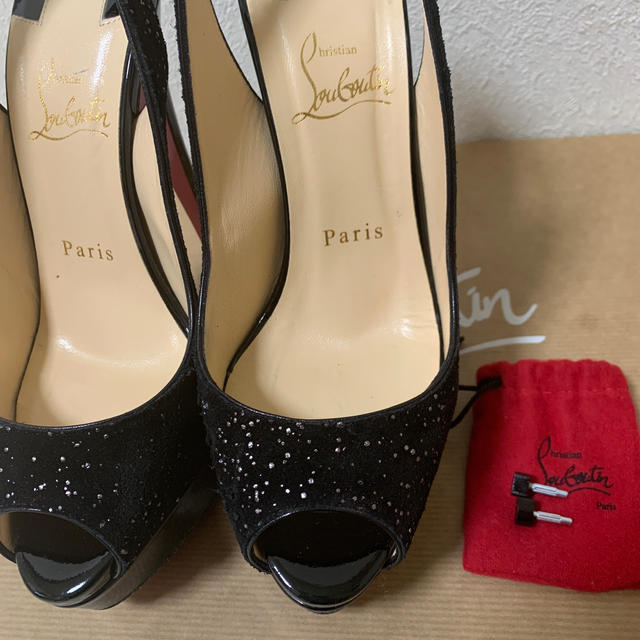 Christian Louboutin(クリスチャンルブタン)の美品ルブタンヒール レディースの靴/シューズ(ハイヒール/パンプス)の商品写真