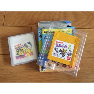 バンダイ(BANDAI)のゲームボーイ たまごっちのソフト２点(携帯用ゲームソフト)