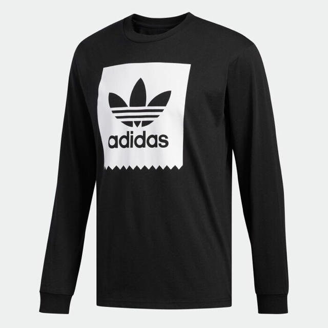 adidas(アディダス)のアディダス ロンT 白黒 Mサイズ メンズのトップス(Tシャツ/カットソー(七分/長袖))の商品写真