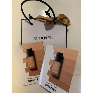 シャネル(CHANEL)のCHANEL シャネル ウルトラ ル タン フリュイド  2点(サンプル/トライアルキット)