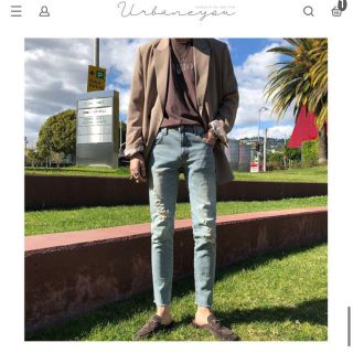 バレンシアガ(Balenciaga)のurbaneyou denim 韓国　韓国ファッション　デニム　ASCLO(デニム/ジーンズ)