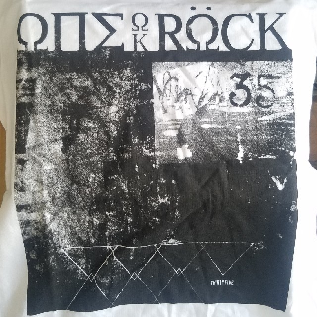 ONE OK ROCK　ワンオク　35xxxvツアーTシャツMサイズ新品未使用