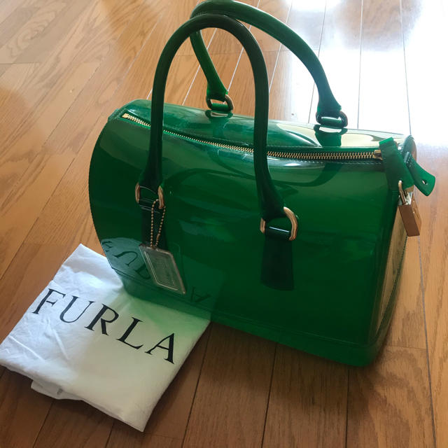 Furla(フルラ)のFURLA キャンディバッグ グリーン レディースのバッグ(ハンドバッグ)の商品写真