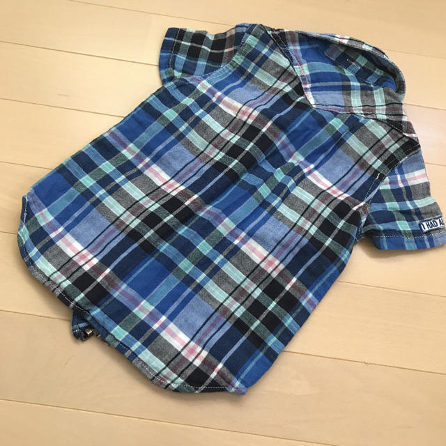 MPS(エムピーエス)のmps 100 チェックシャツ キッズ/ベビー/マタニティのキッズ服男の子用(90cm~)(Tシャツ/カットソー)の商品写真