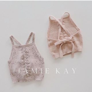 キャラメルベビー&チャイルド(Caramel baby&child )のjamiekay ニットキャミソール(Tシャツ/カットソー)