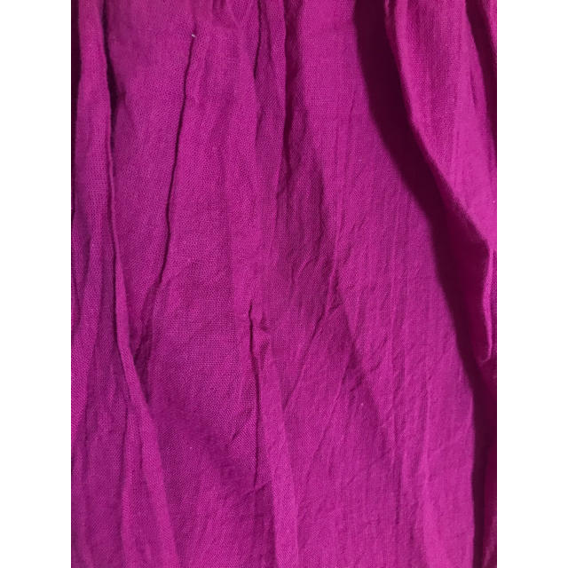 earth music & ecology(アースミュージックアンドエコロジー)のピンク麻スカート レディースのスカート(ロングスカート)の商品写真